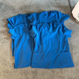 Mandala Royal Blue Scrubs